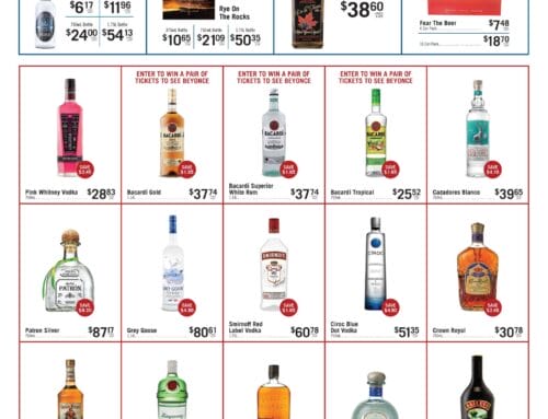 August 2023 Liquor Store Specials